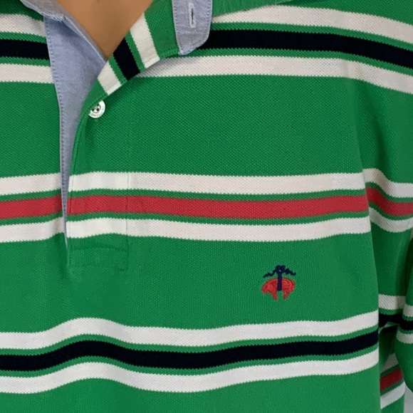 Brooks Brothers Performance Polo short sleeve polo shirt.  L - Picture 4 of 7